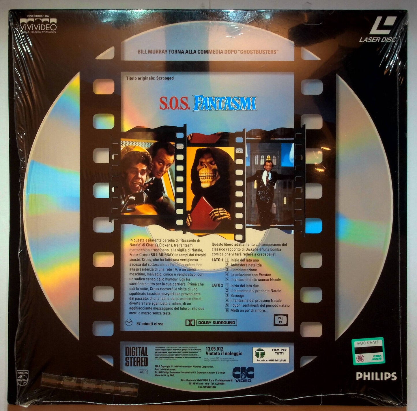 EBOND S.o.s Fantasmi - Laser Disc Pal