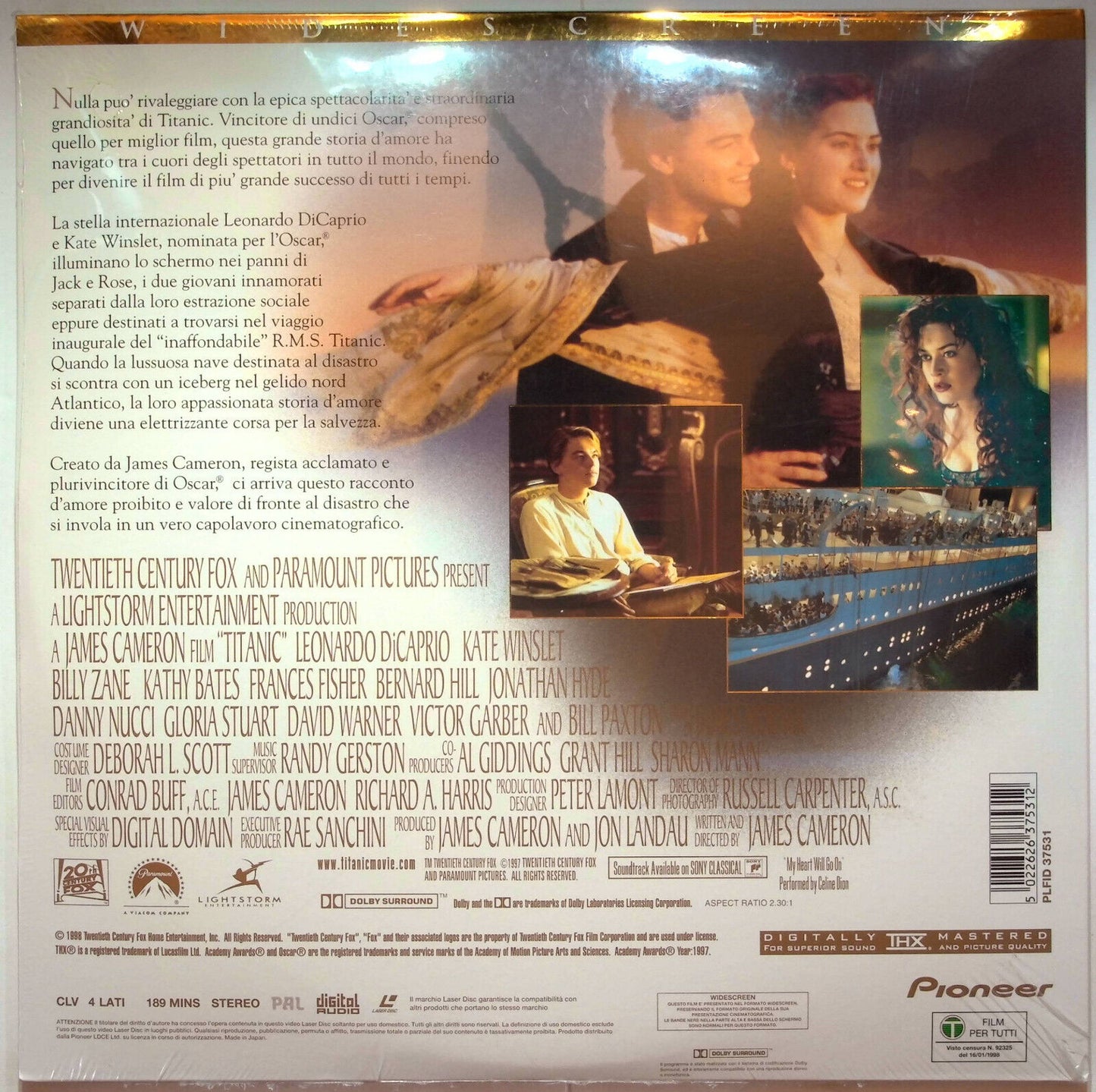 EBOND Titanic - Laser Disc Pal