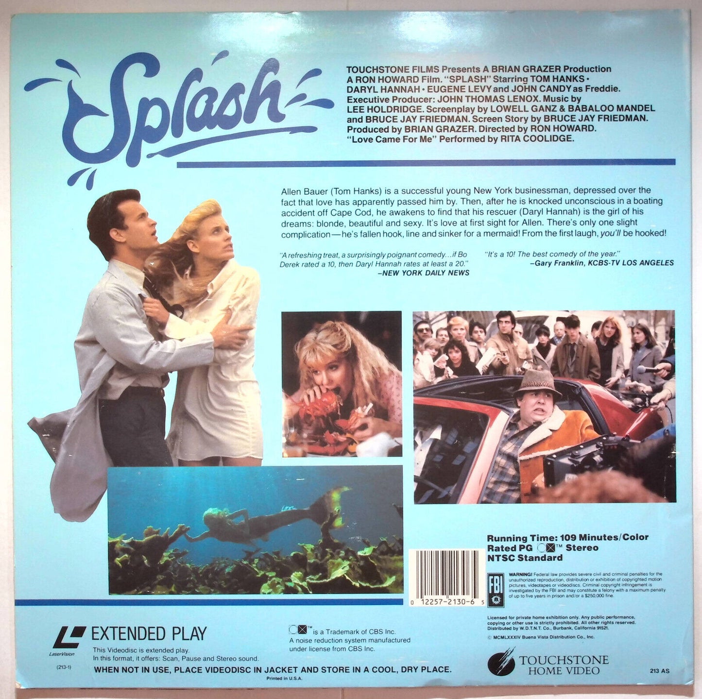 EBOND Splash - Laser Disc Ntsc