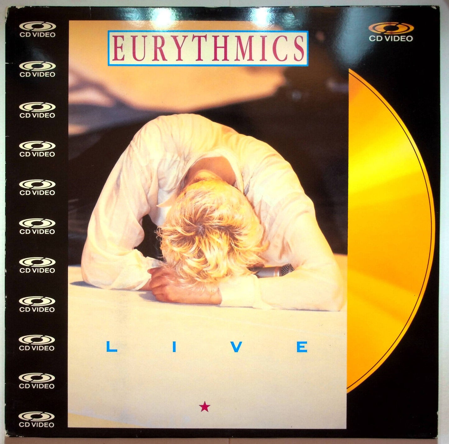 EBOND Eurythmics Live - Laser Disc Pal