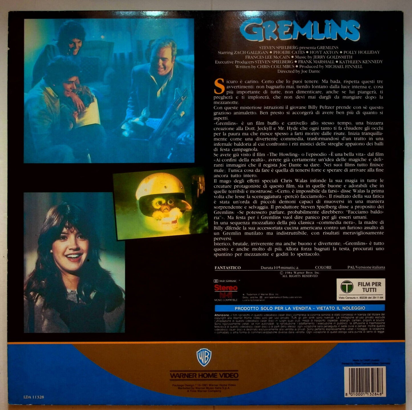 EBOND Gremlins - Laser Disc Pal