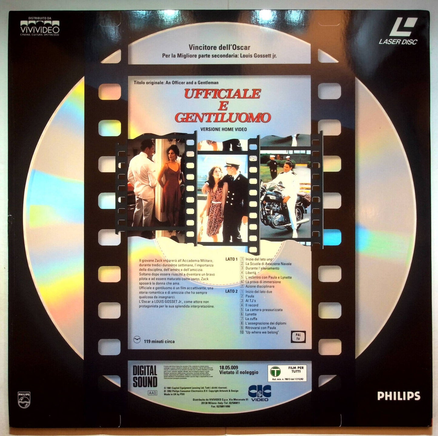 EBOND Ufficiale E Gentiluomo - Laser Disc Pal