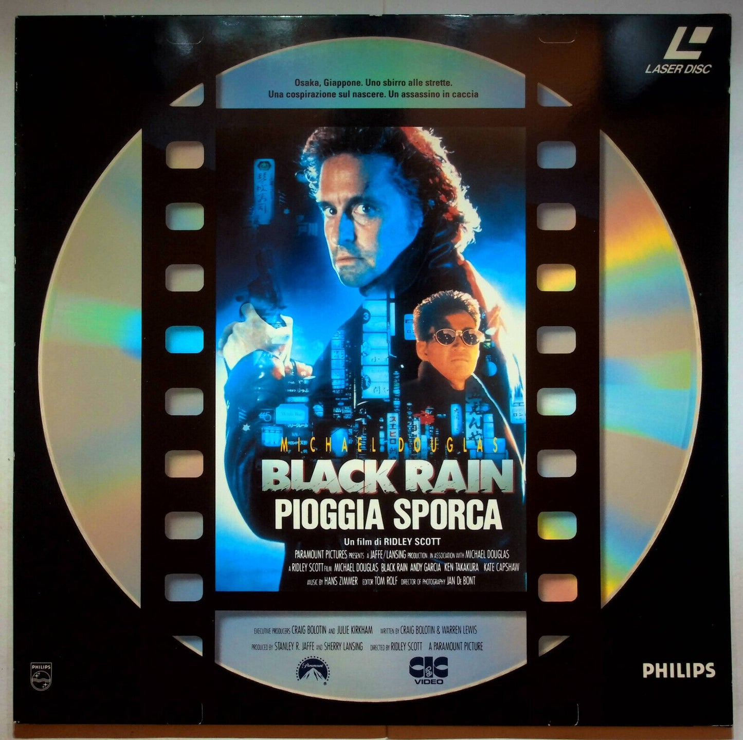 EBOND Black Rain Pioggia Sporca - Laser Disc Pal