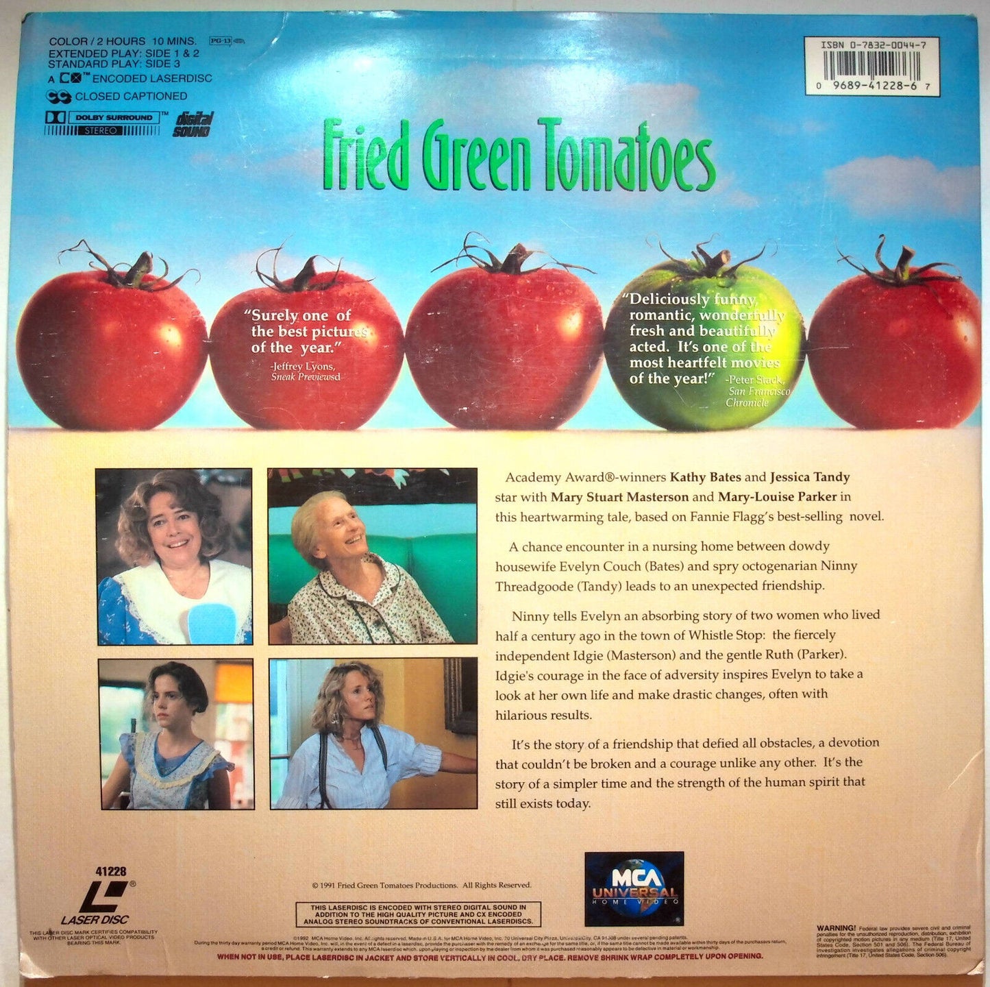 EBOND Fried Green Tomatoes - Laser Disc Ntsc