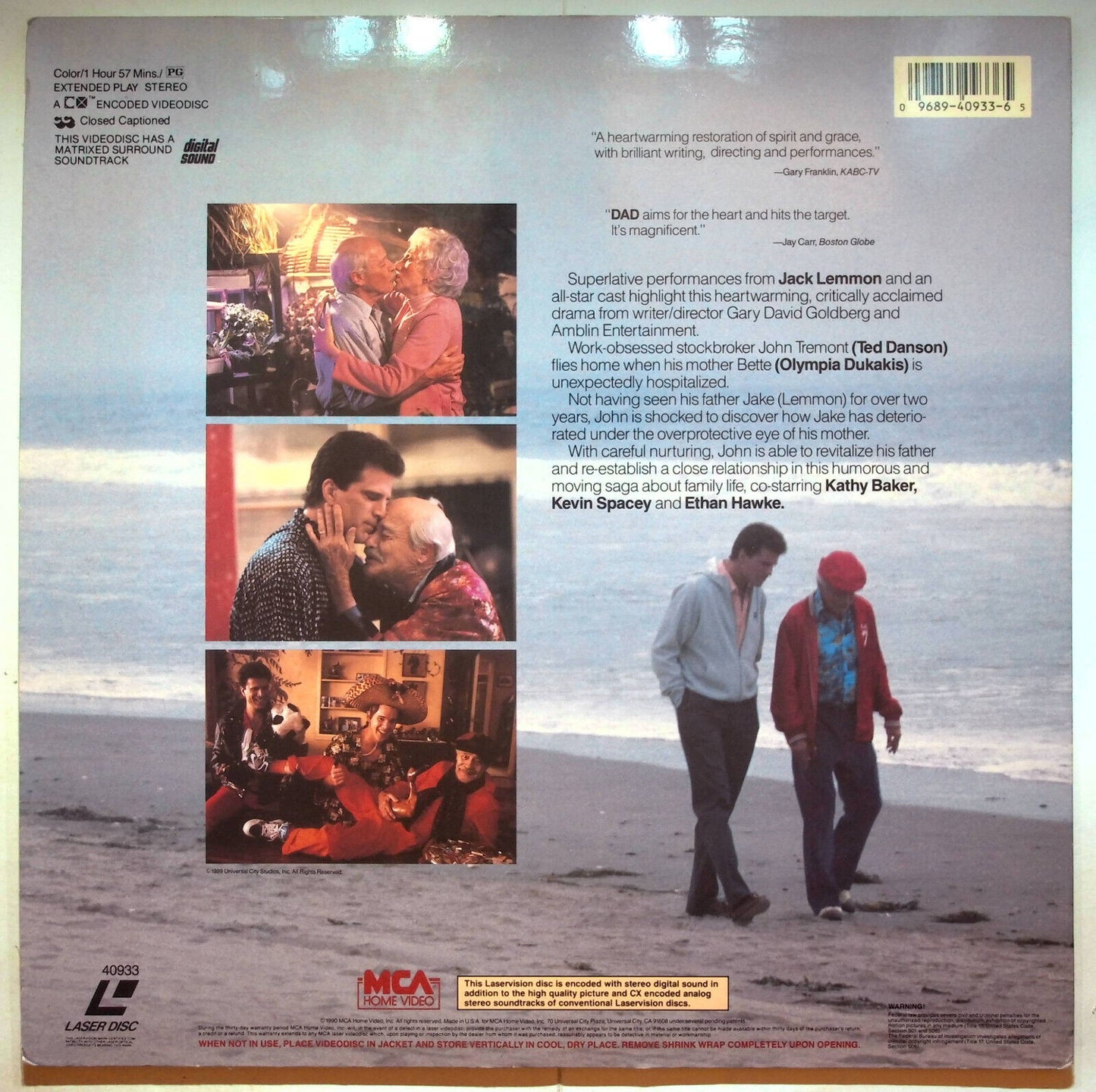 EBOND Dad - Laser Disc Ntsc