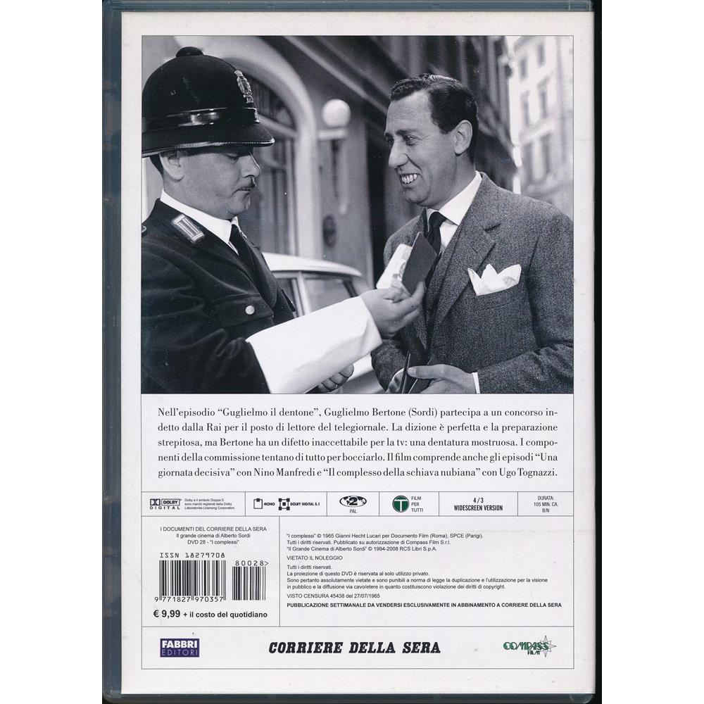 EBOND I Complessi - Il grande cinema di Alberto Sordi 28 - Editoriale Fabbri Editori DVD DL000717