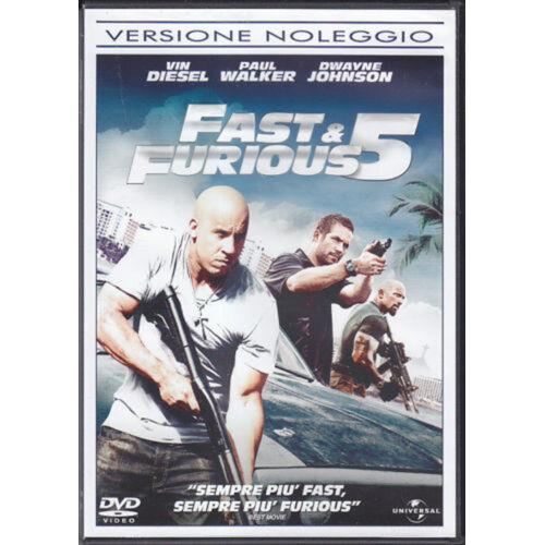 EBOND Fast & Furious 5 DVD Ex-Noleggio ND002088