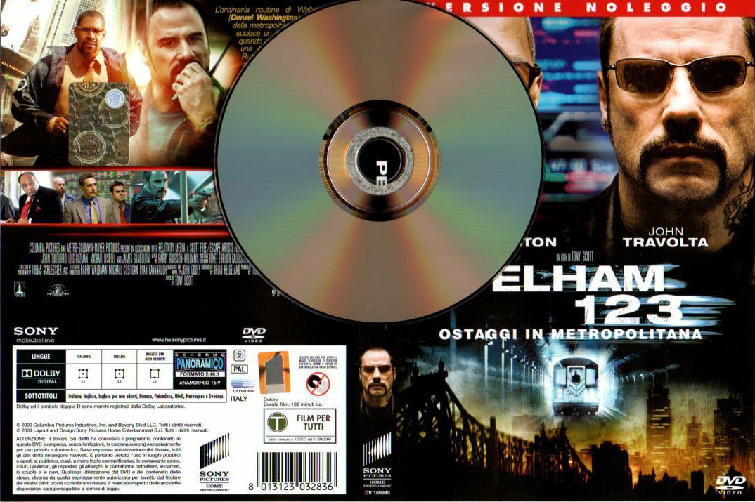 EBOND Pelham 1 2 3 - Ostaggi In Metropolita DVD Ex-Noleggio ND007154