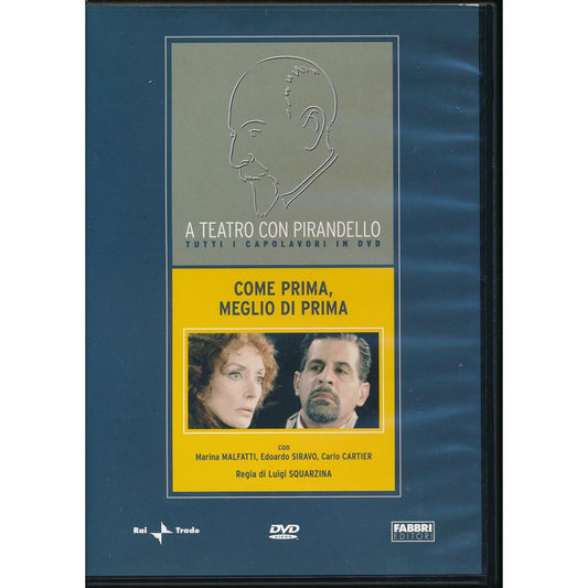 EBOND Come Prima Megio Di Prima - A Teatro Con Pirandello - Fabbri Editori DVD DL008220