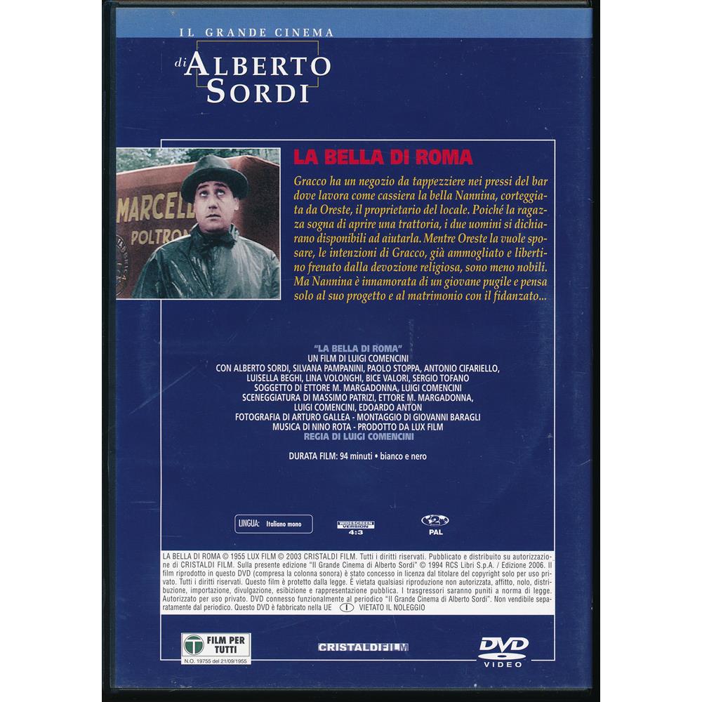 EBOND La Bella di Roma - Il Grande Cinema di Alberto Sordi - Fabbri Editori DVD D141003